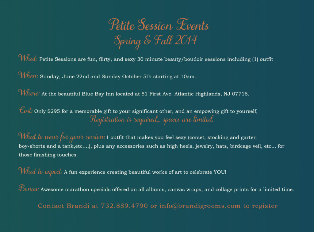 Beauty & Boudoir Petite Session Event with Brandi Grooms Photography