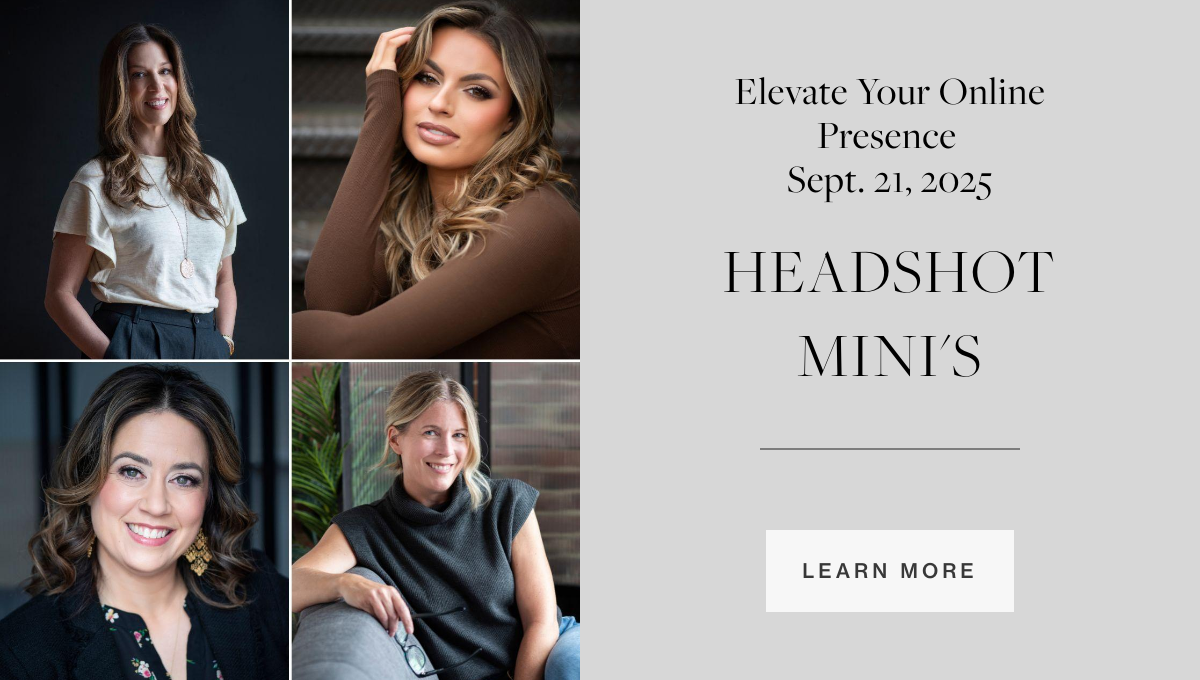 Headshot Mini Session Date Announcement - September 21st, 2025